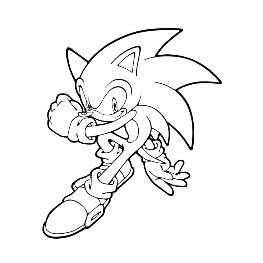 Sonic Coloring Pages – 037