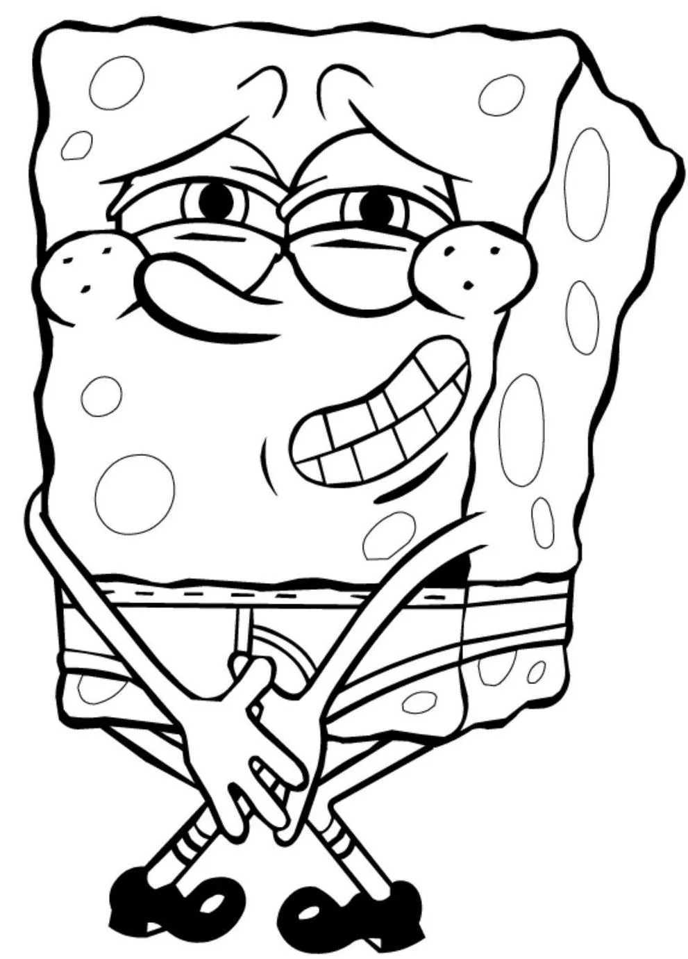 Spongebob Coloring Pages – 002
