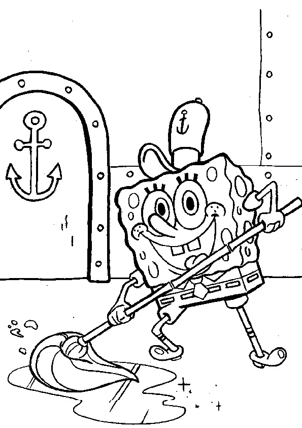 Spongebob Coloring Pages – 012