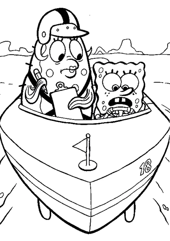 Spongebob Coloring Pages – 046