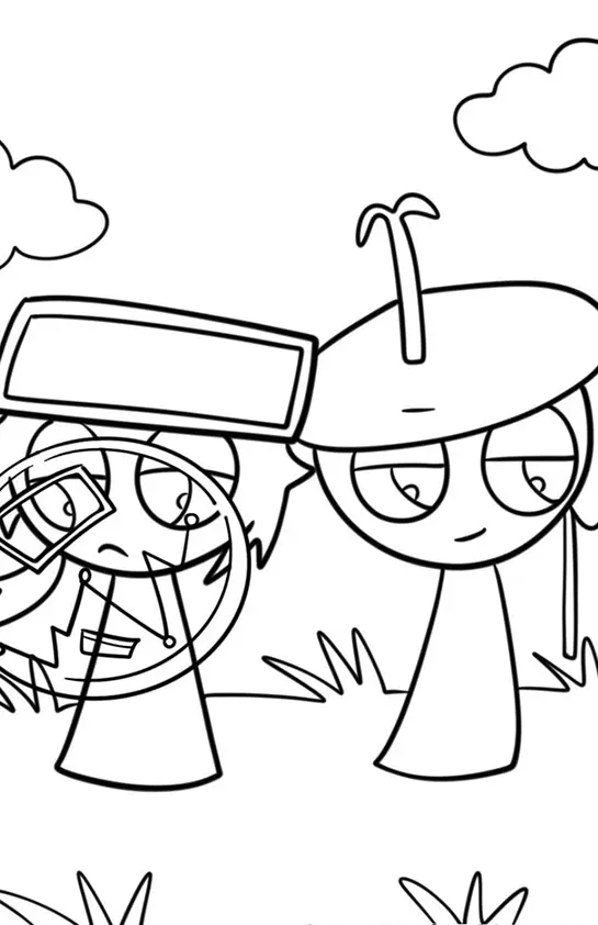 Sprunki Coloring Pages – 006