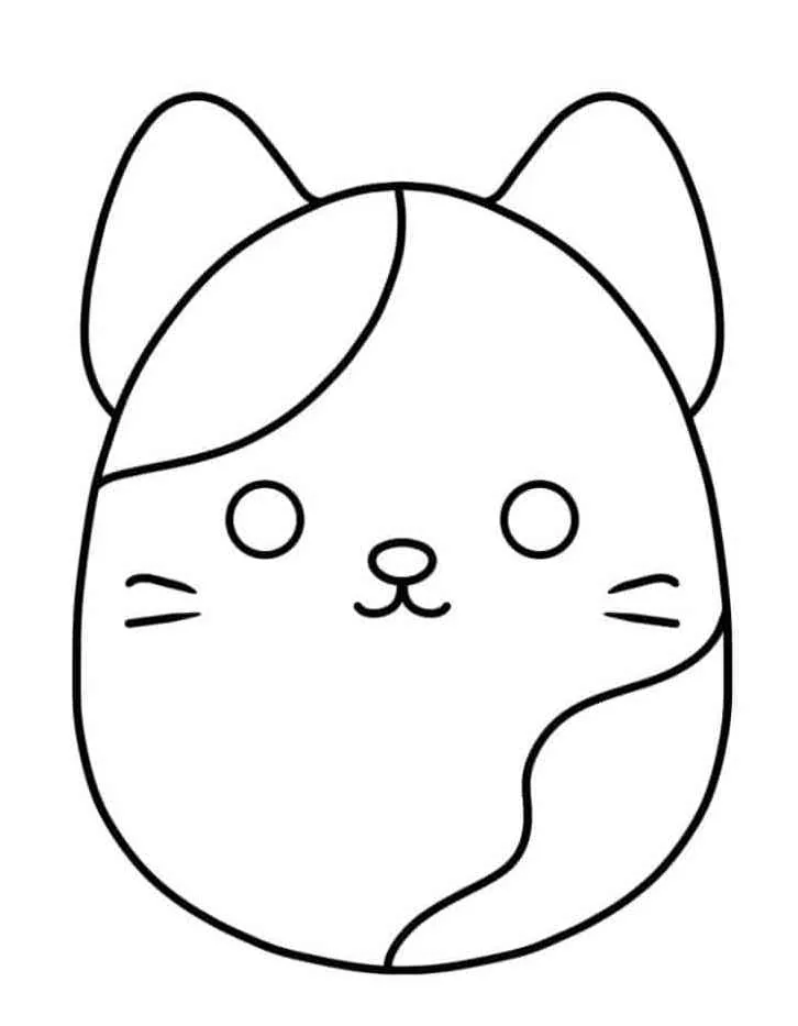 Squishmallow Coloring Pages – 005