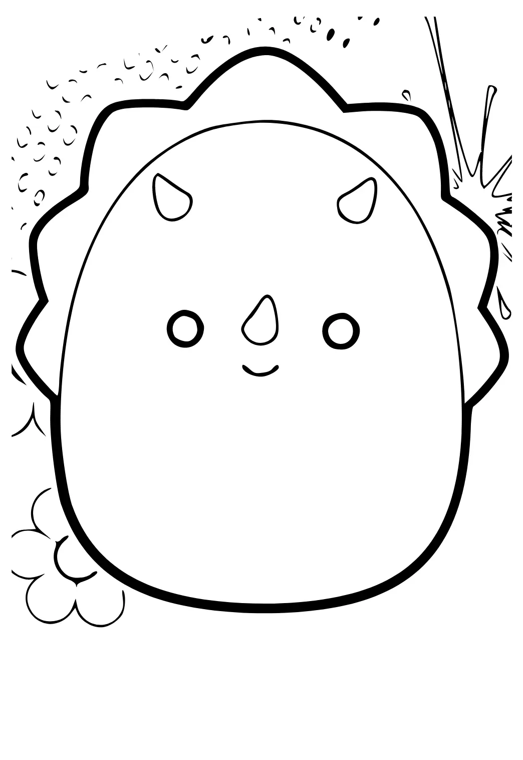 Squishmallow Coloring Pages – 007