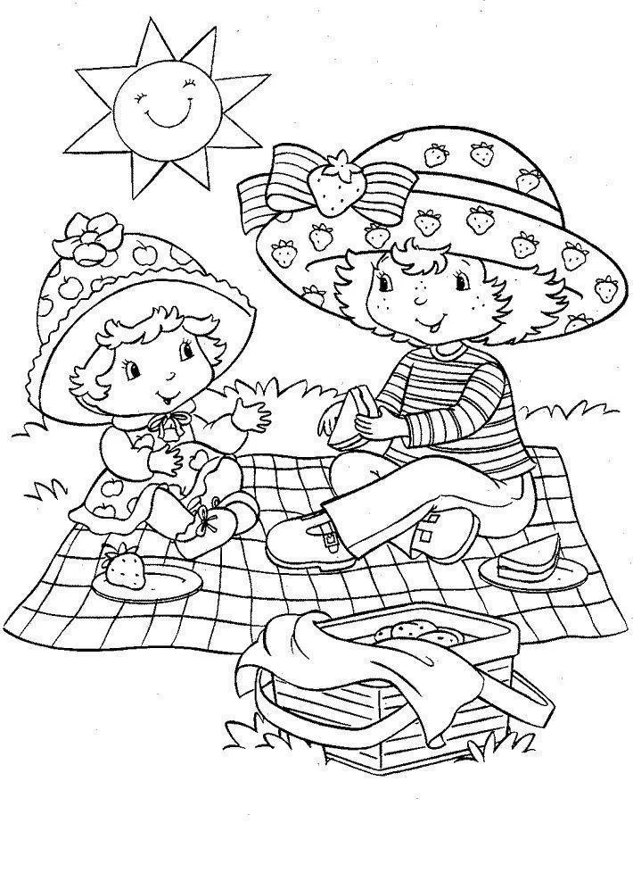 Strawberry Shortcake Coloring Pages – 005