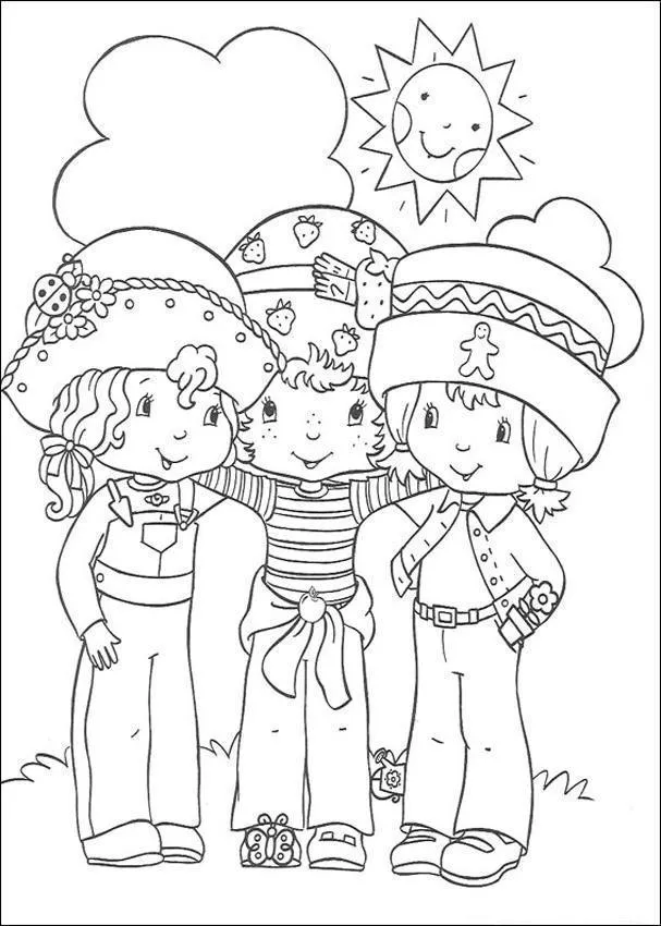 Strawberry Shortcake Coloring Pages – 009