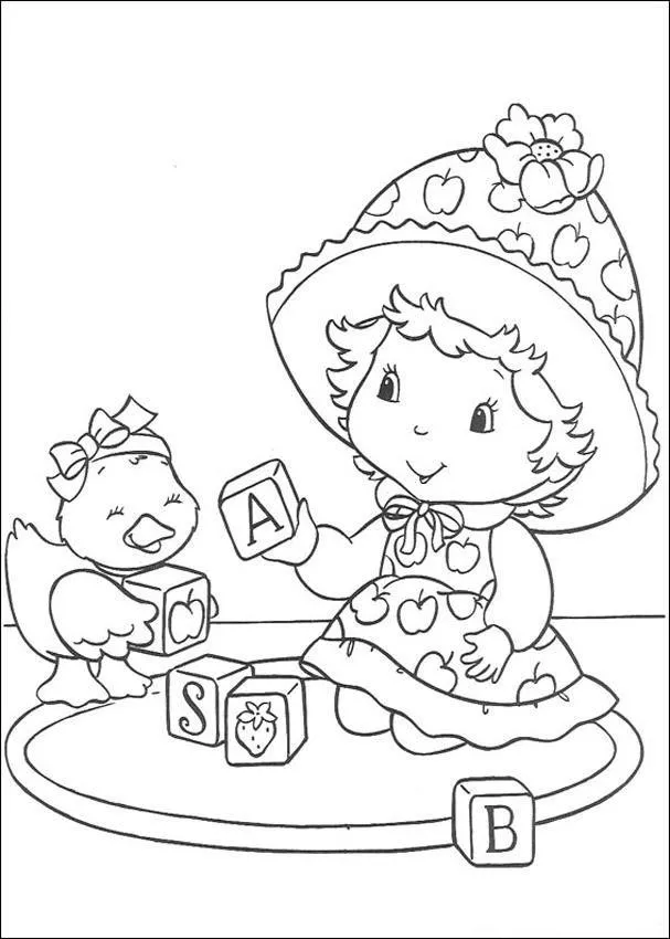 Strawberry Shortcake Coloring Pages – 016