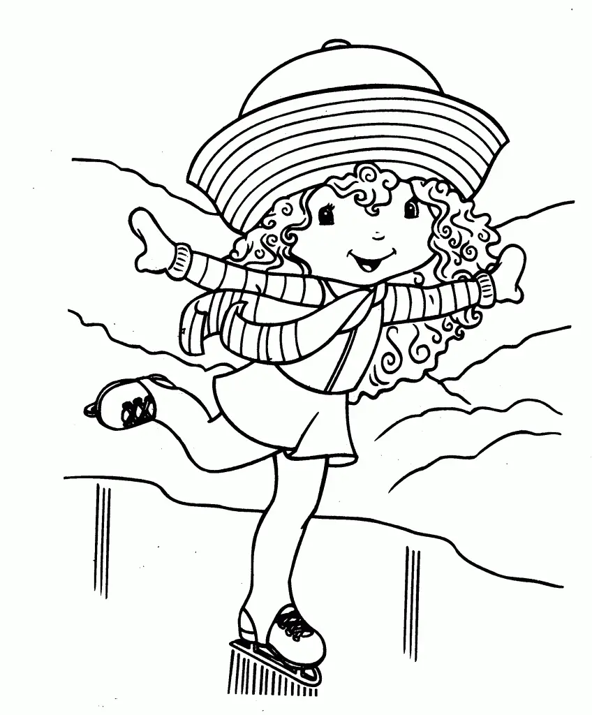 Strawberry Shortcake Coloring Pages – 017