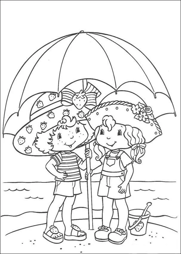 Strawberry Shortcake Coloring Pages – 018