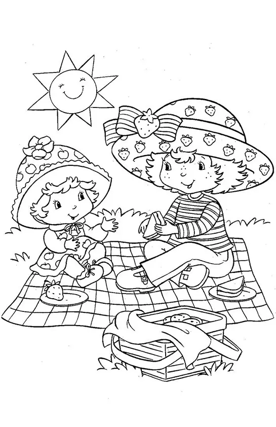 Strawberry Shortcake Coloring Pages – 029