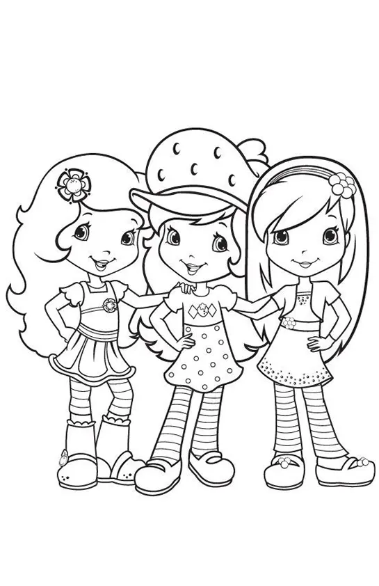Strawberry Shortcake Coloring Pages – 034