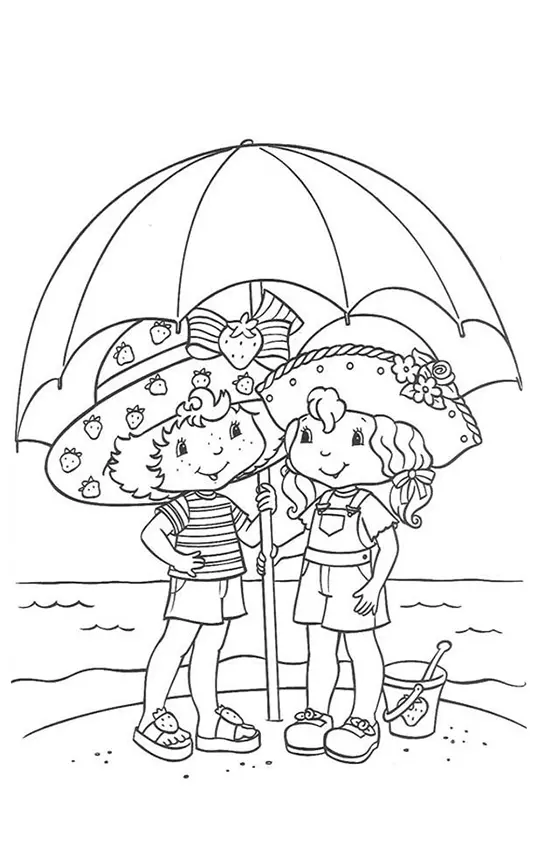 Strawberry Shortcake Coloring Pages – 037