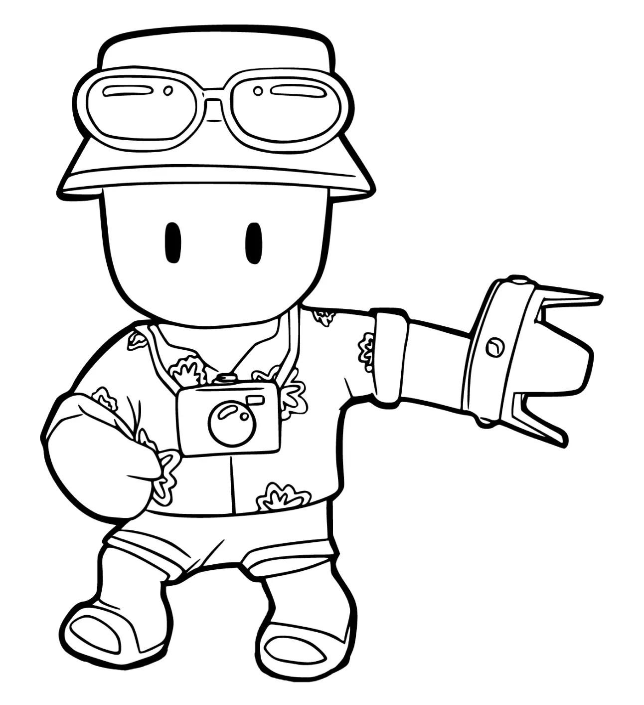 Stumble Guys Coloring Pages – 009