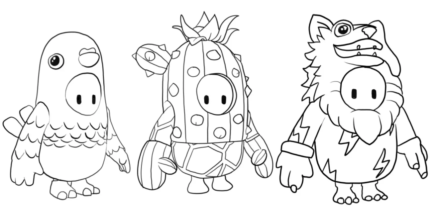 Stumble Guys Coloring Pages – 012