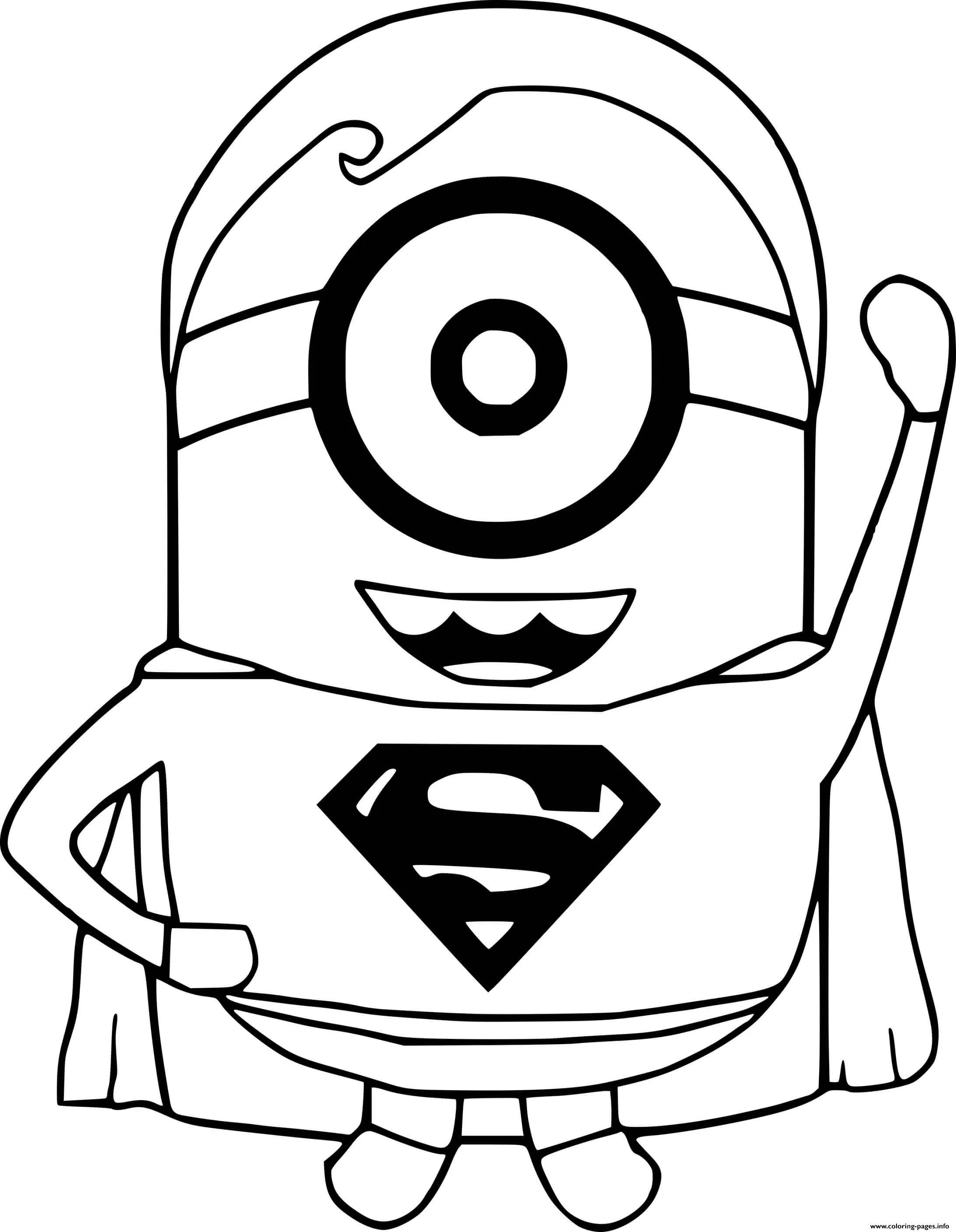 Superman Coloring Pages – 008