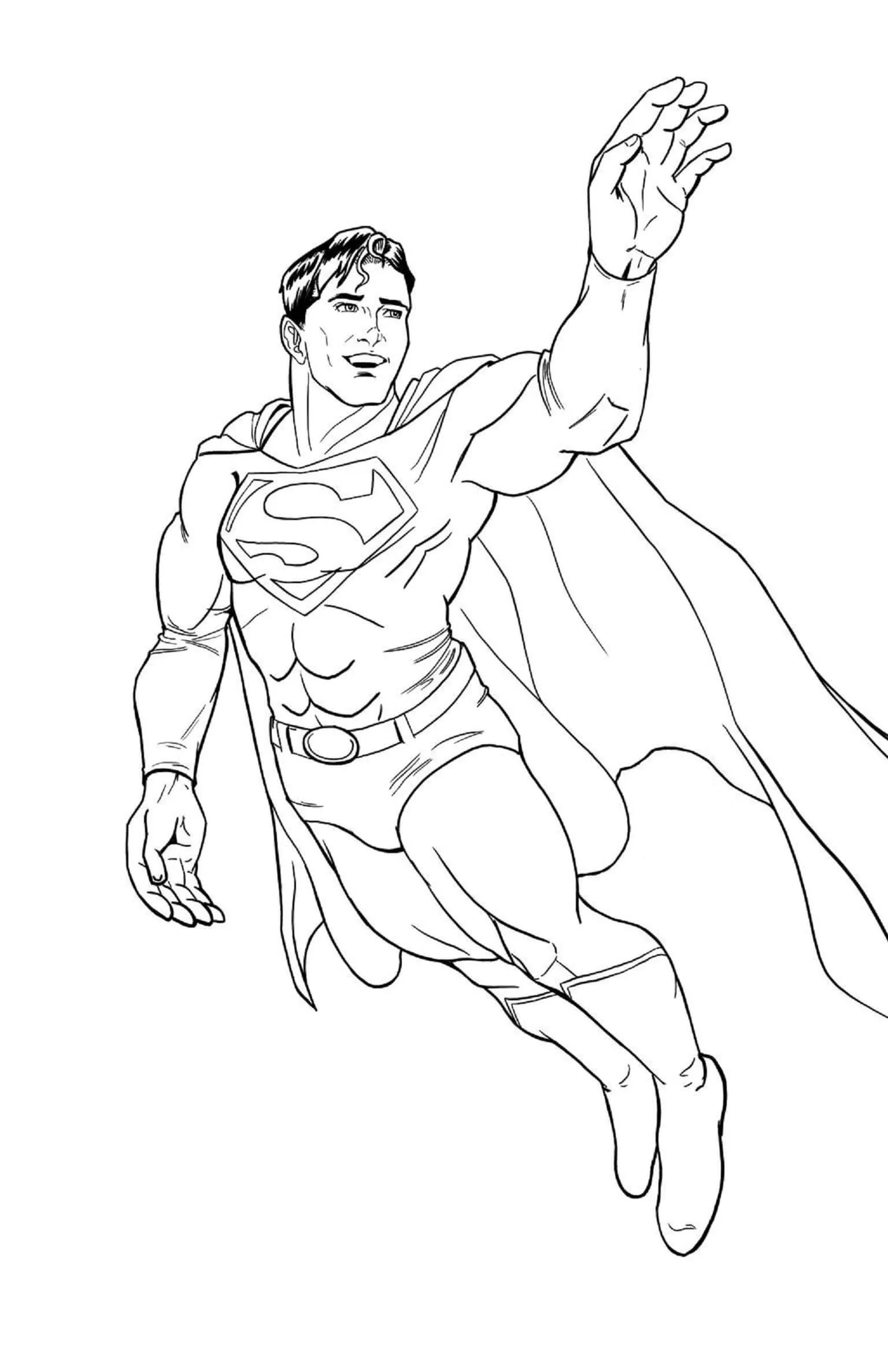 Superman Coloring Pages – 011