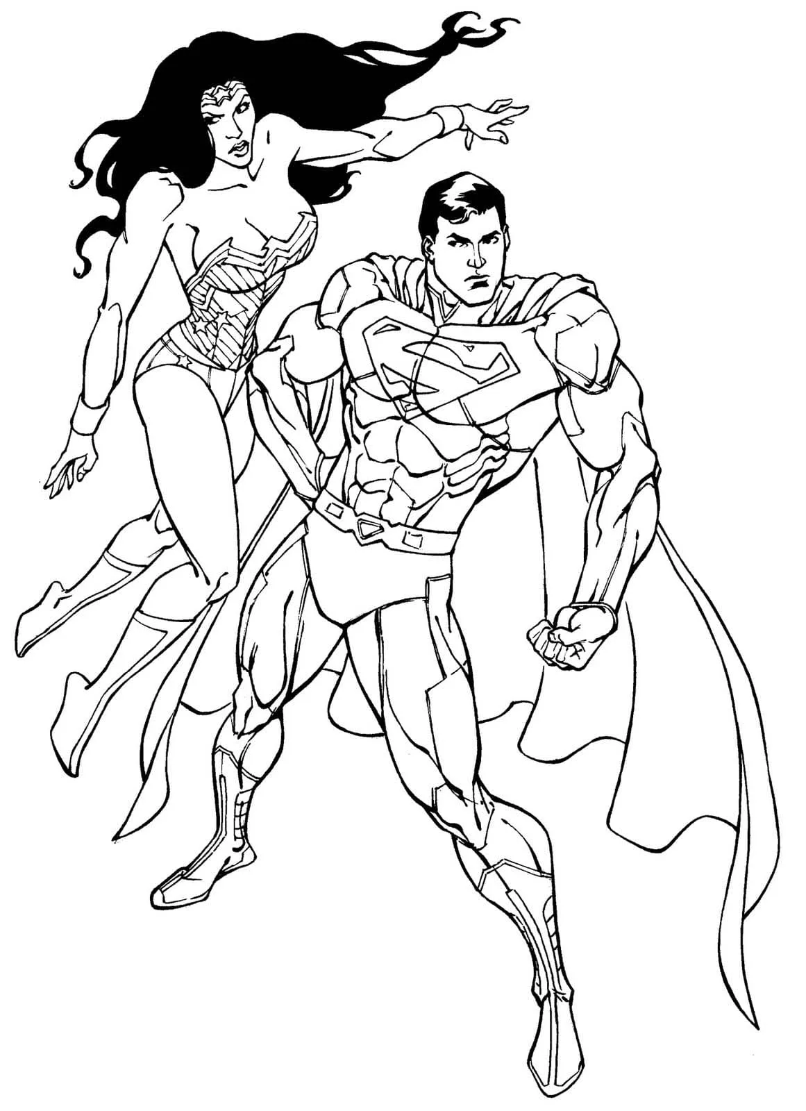 Superman Coloring Pages – 012