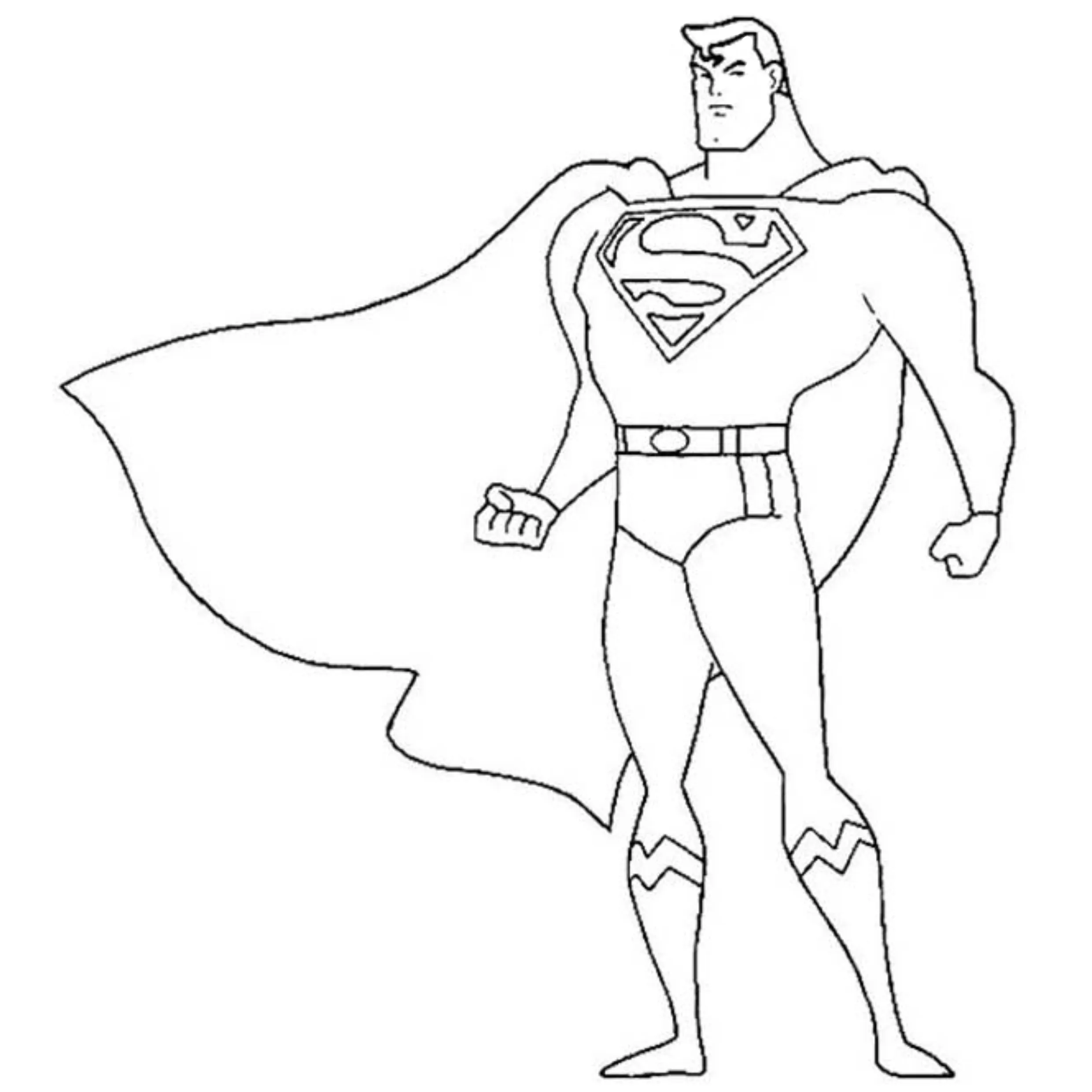 Superman Coloring Pages – 016
