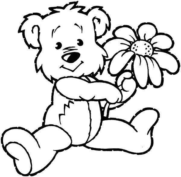 Teddy Bears Coloring Pages – 009