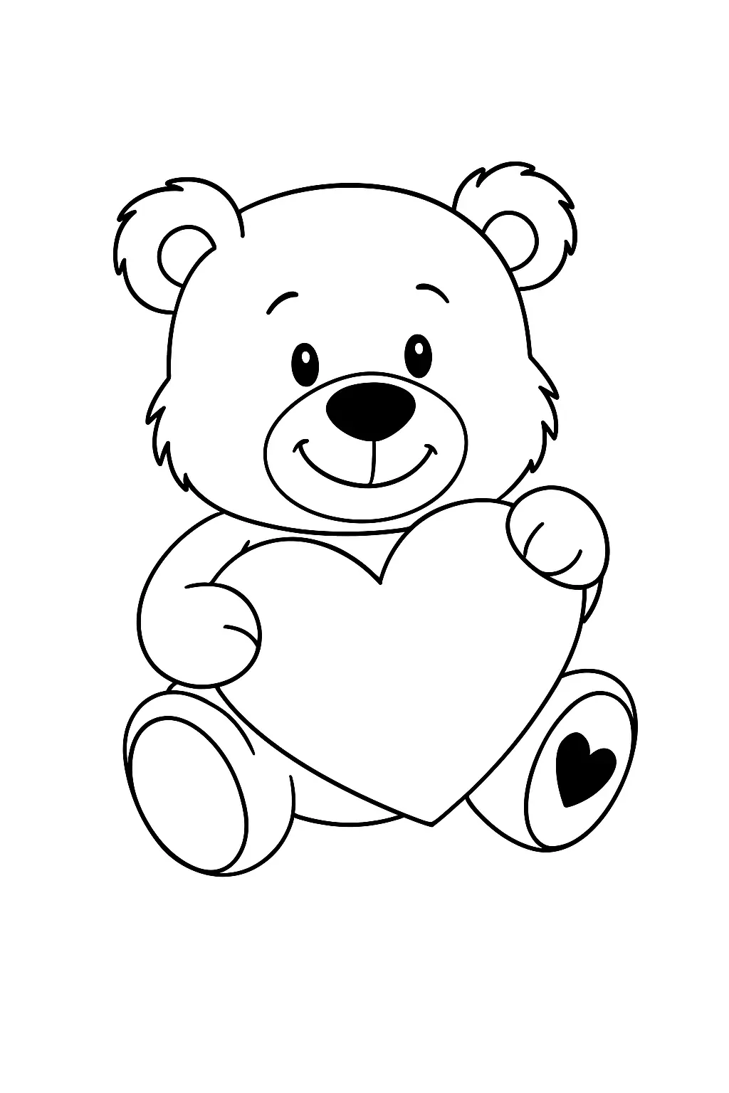 Teddy Bears Coloring Pages – 020