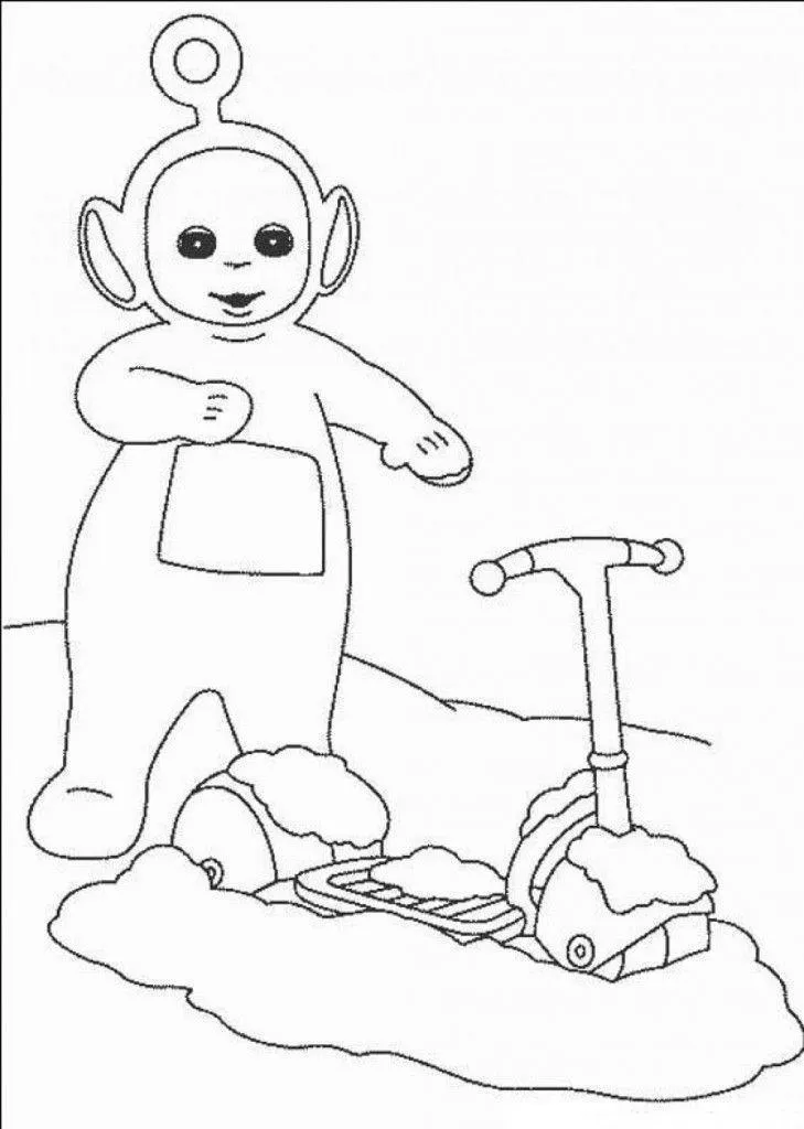 Teletubbies Coloring Pages – 009