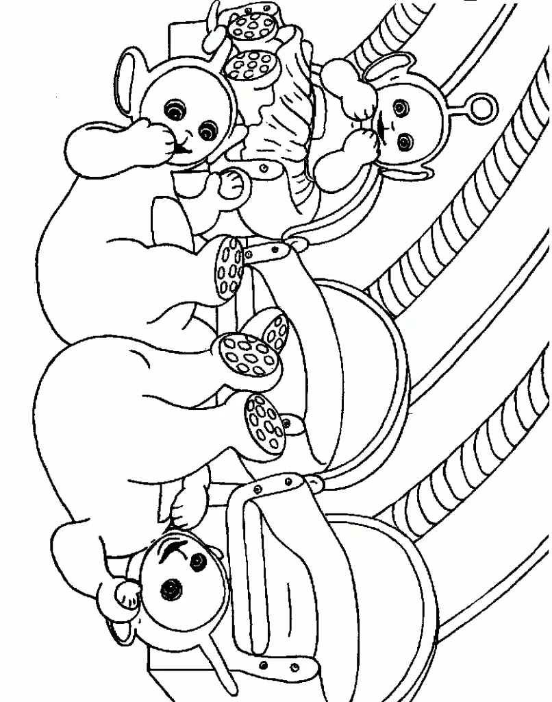 Teletubbies Coloring Pages – 013