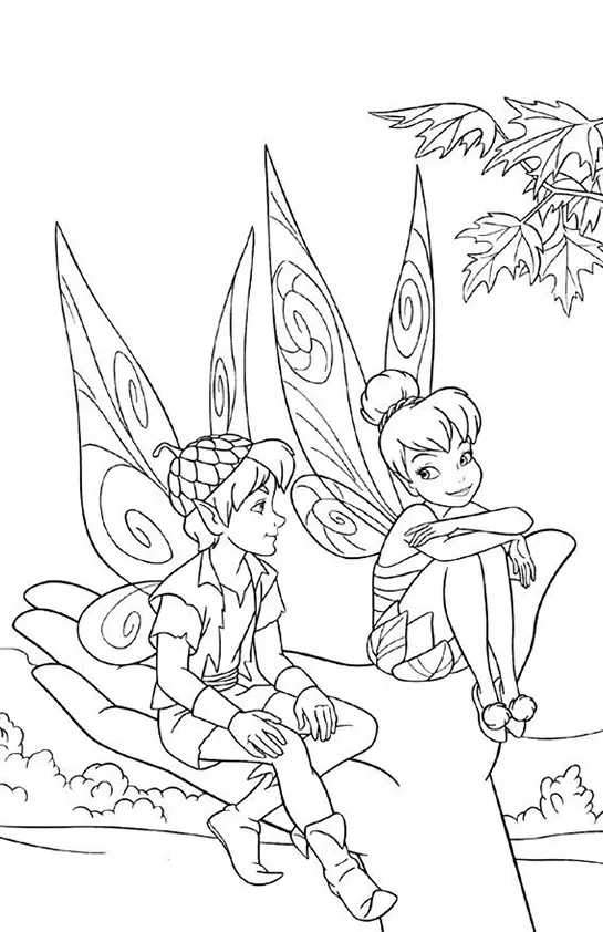 Tinkerbell Coloring Pages – 020