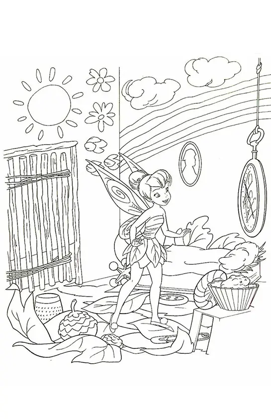 Tinkerbell Coloring Pages – 022