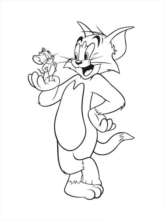 Tom And Jerry Coloring Pages – 024