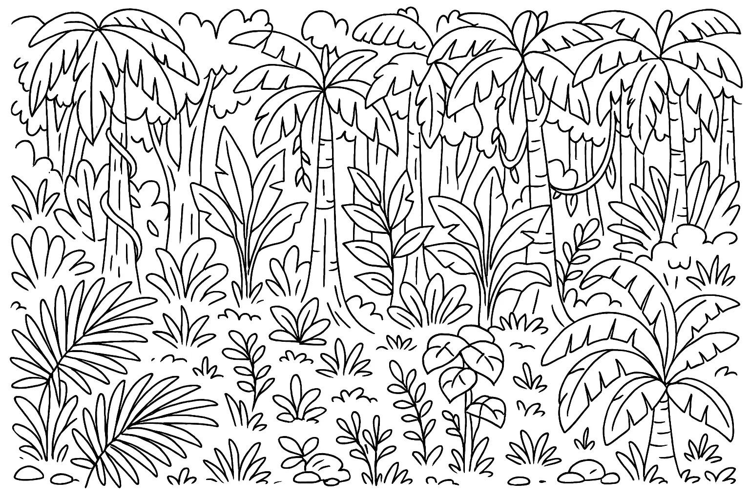 Trees Coloring Pages – 016