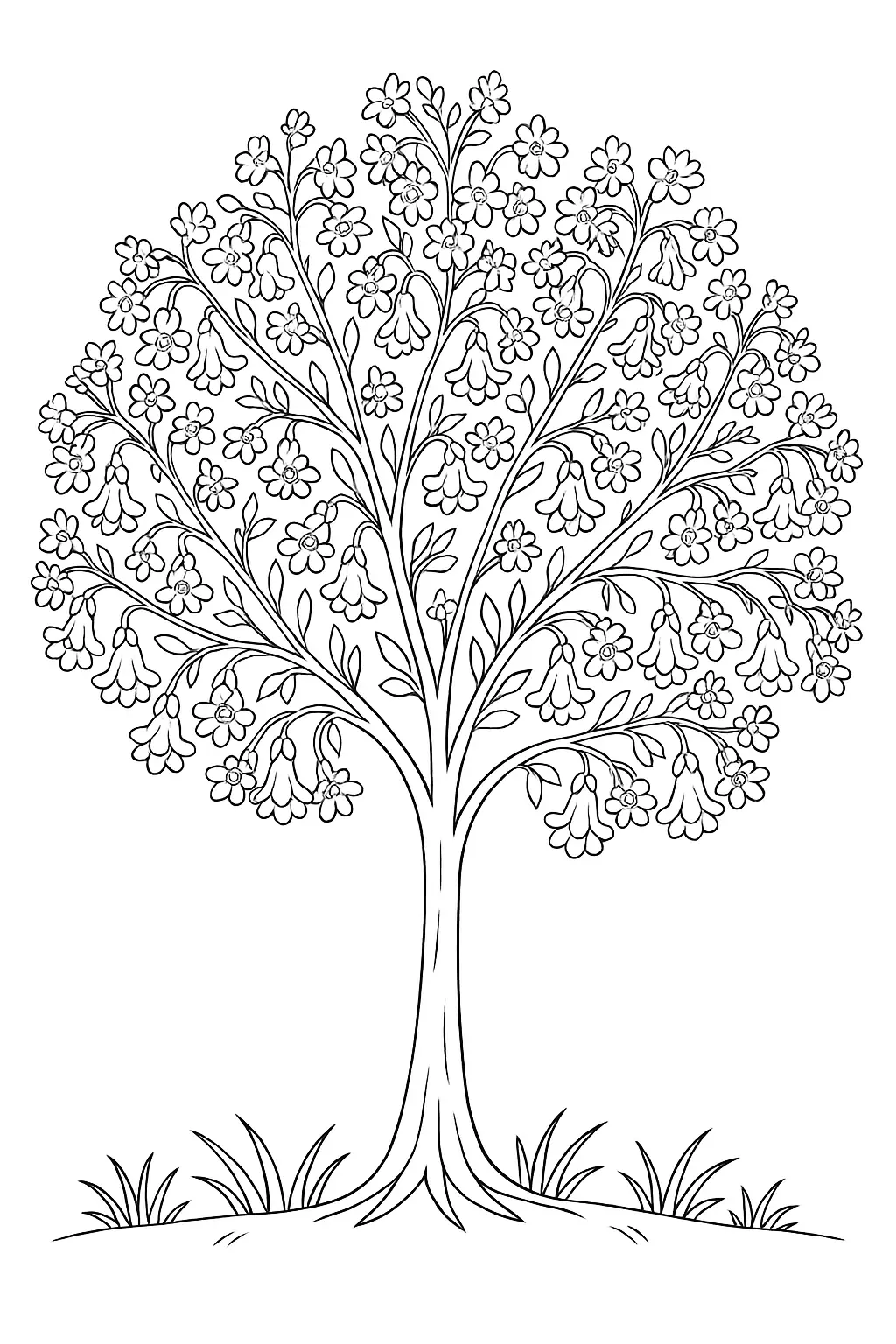 Trees Coloring Pages – 031