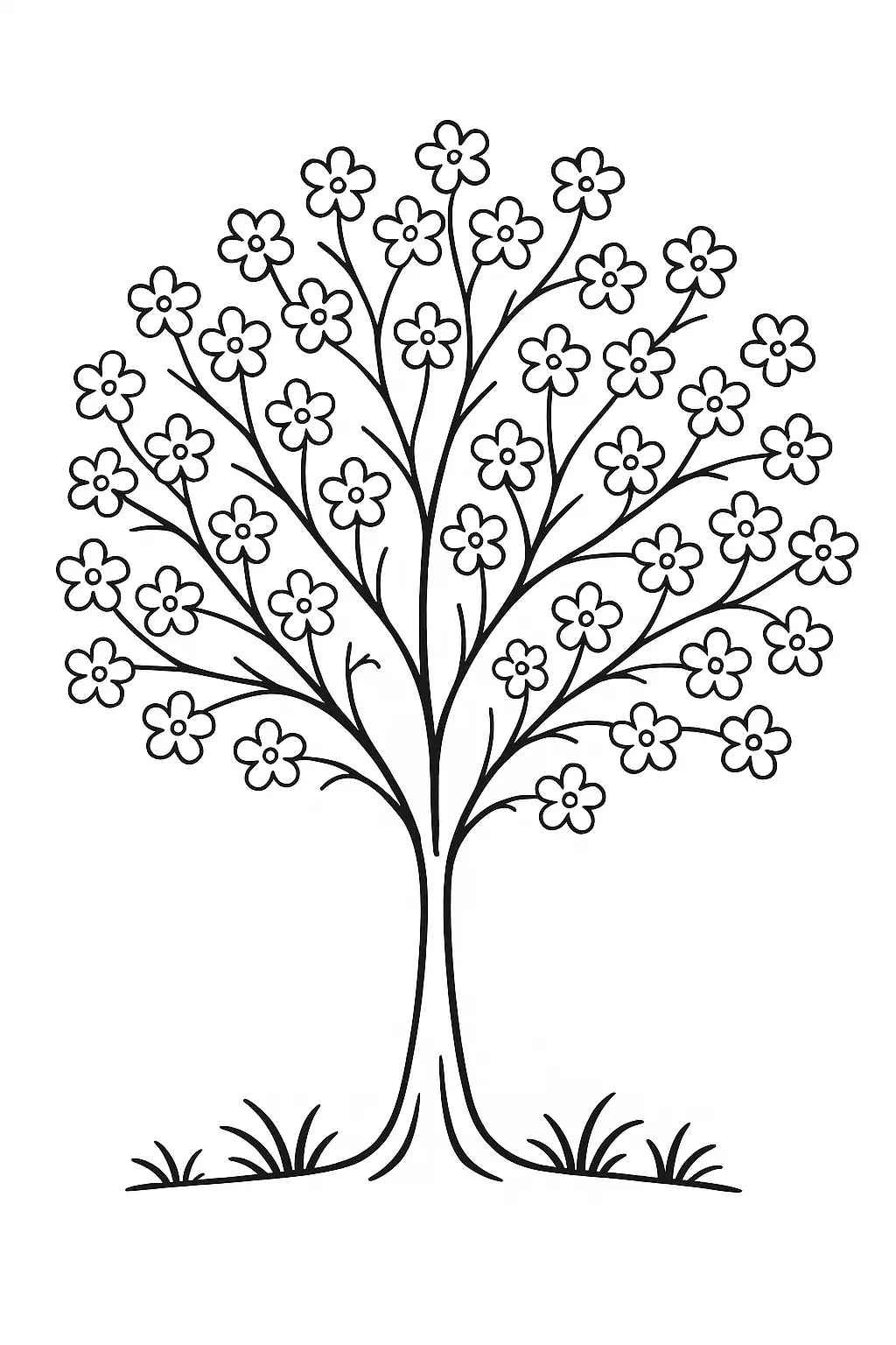 Trees Coloring Pages – 036