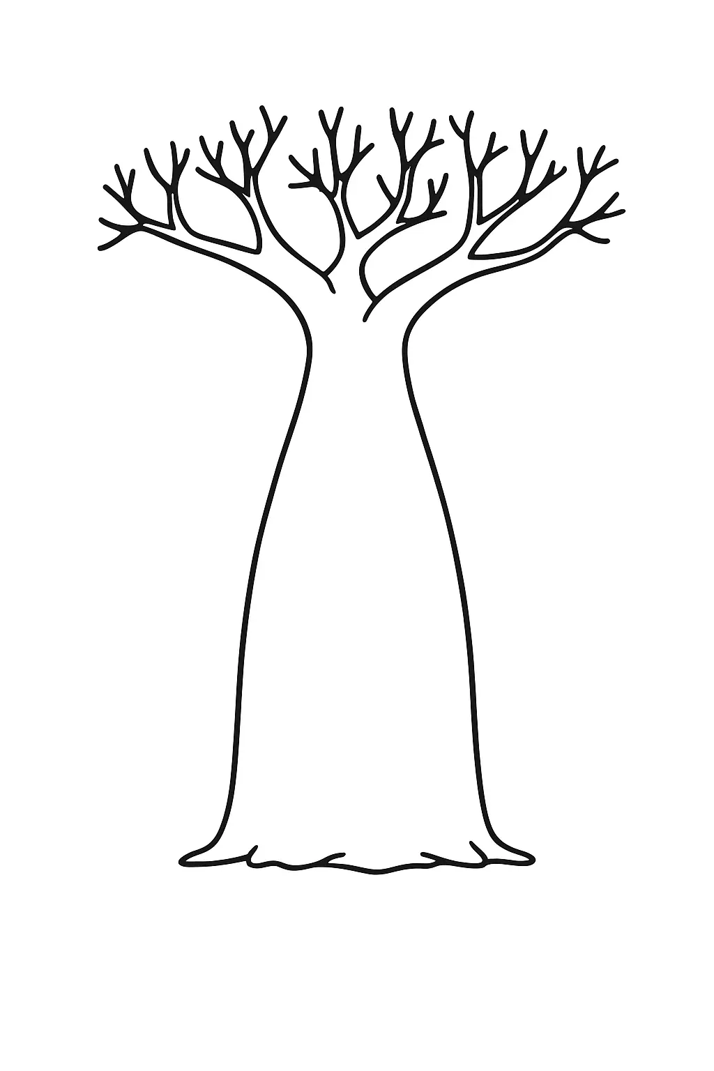 Trees Coloring Pages – 037