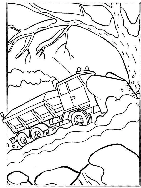 Trucks Coloring Pages – 011