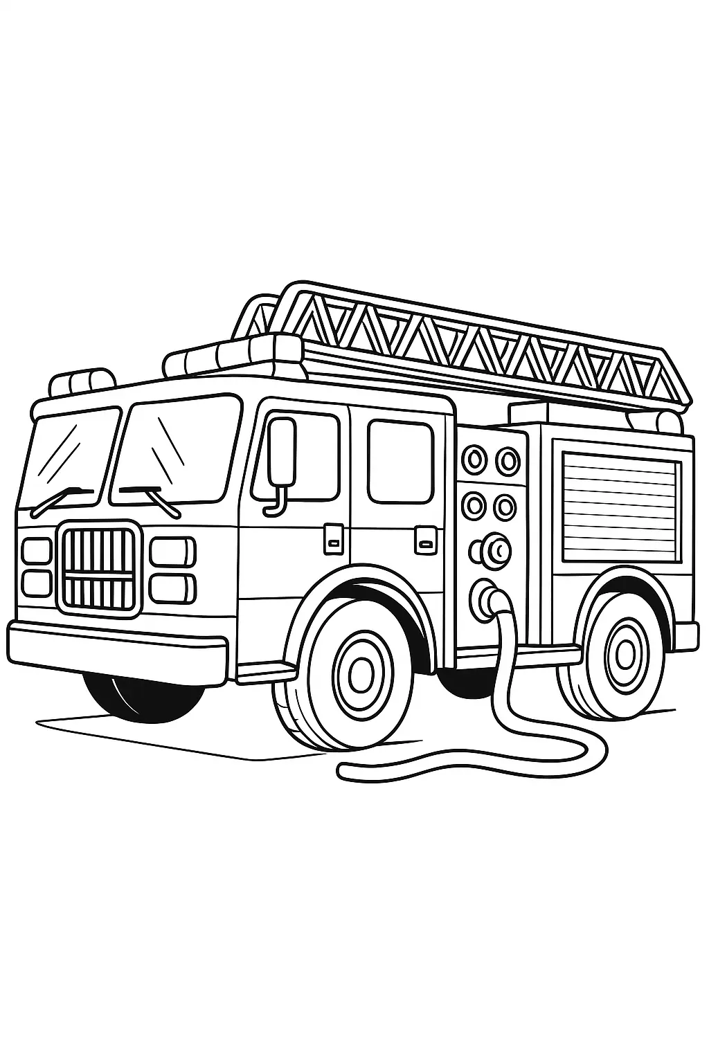 Trucks Coloring Pages – 017
