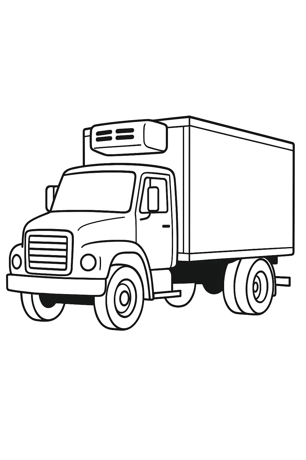 Trucks Coloring Pages – 025