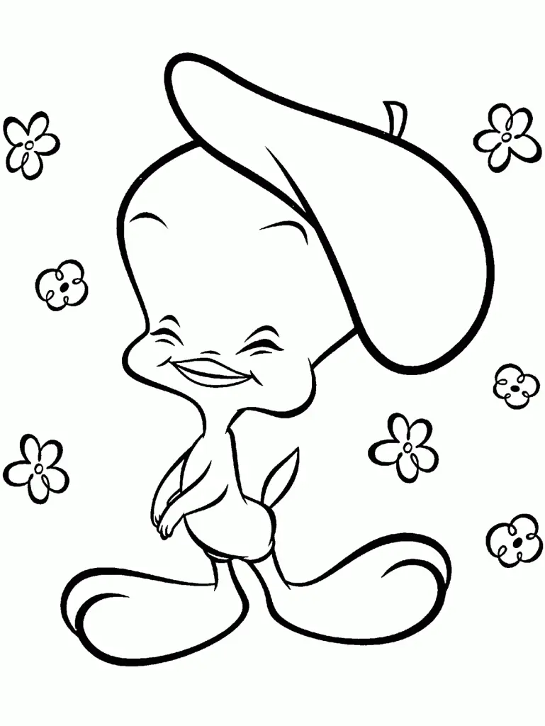Tweety Coloring Pages – 003