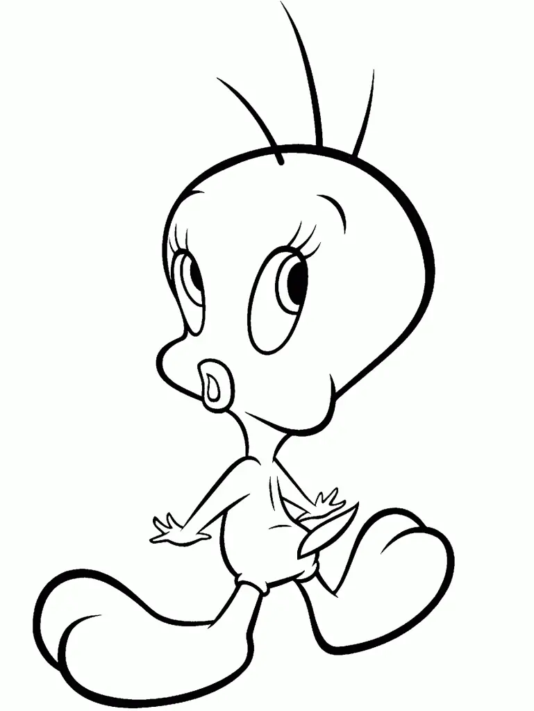 Tweety Coloring Pages – 007