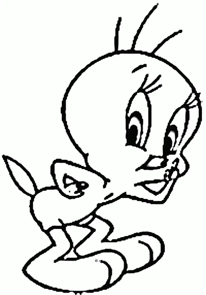 Tweety Coloring Pages – 009