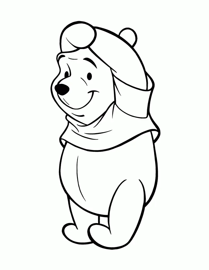 Winnie The Pooh Coloring Pages – 009
