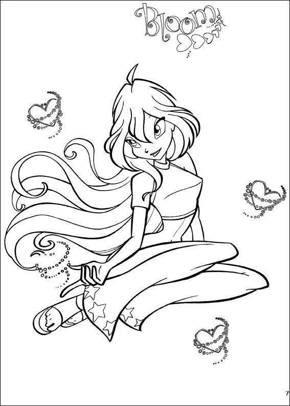 Winx Club Coloring Pages – 005