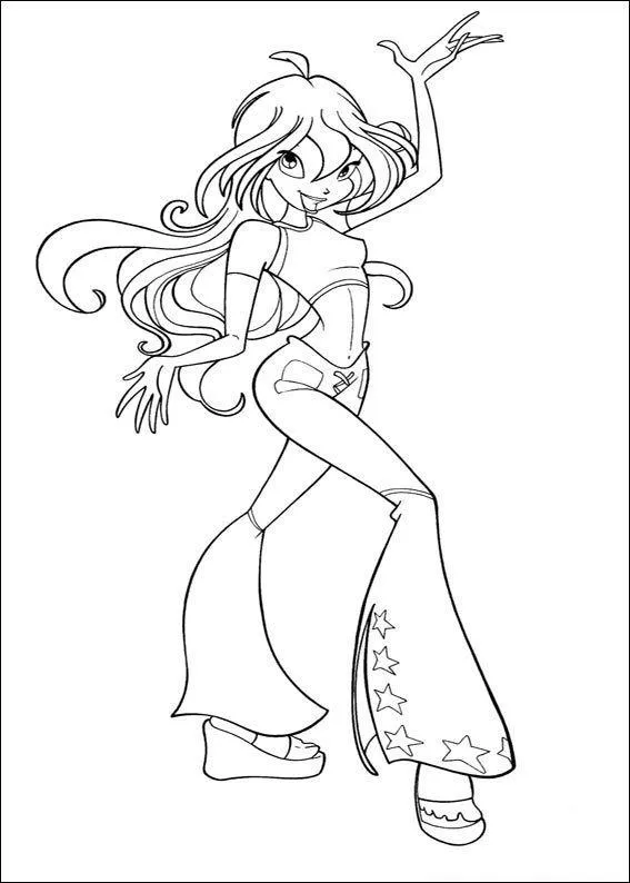 Winx Club Coloring Pages – 010
