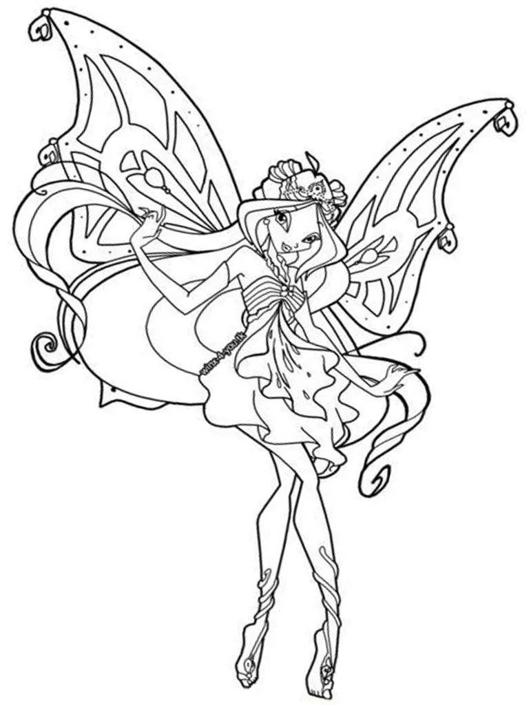 Winx Club Coloring Pages – 027
