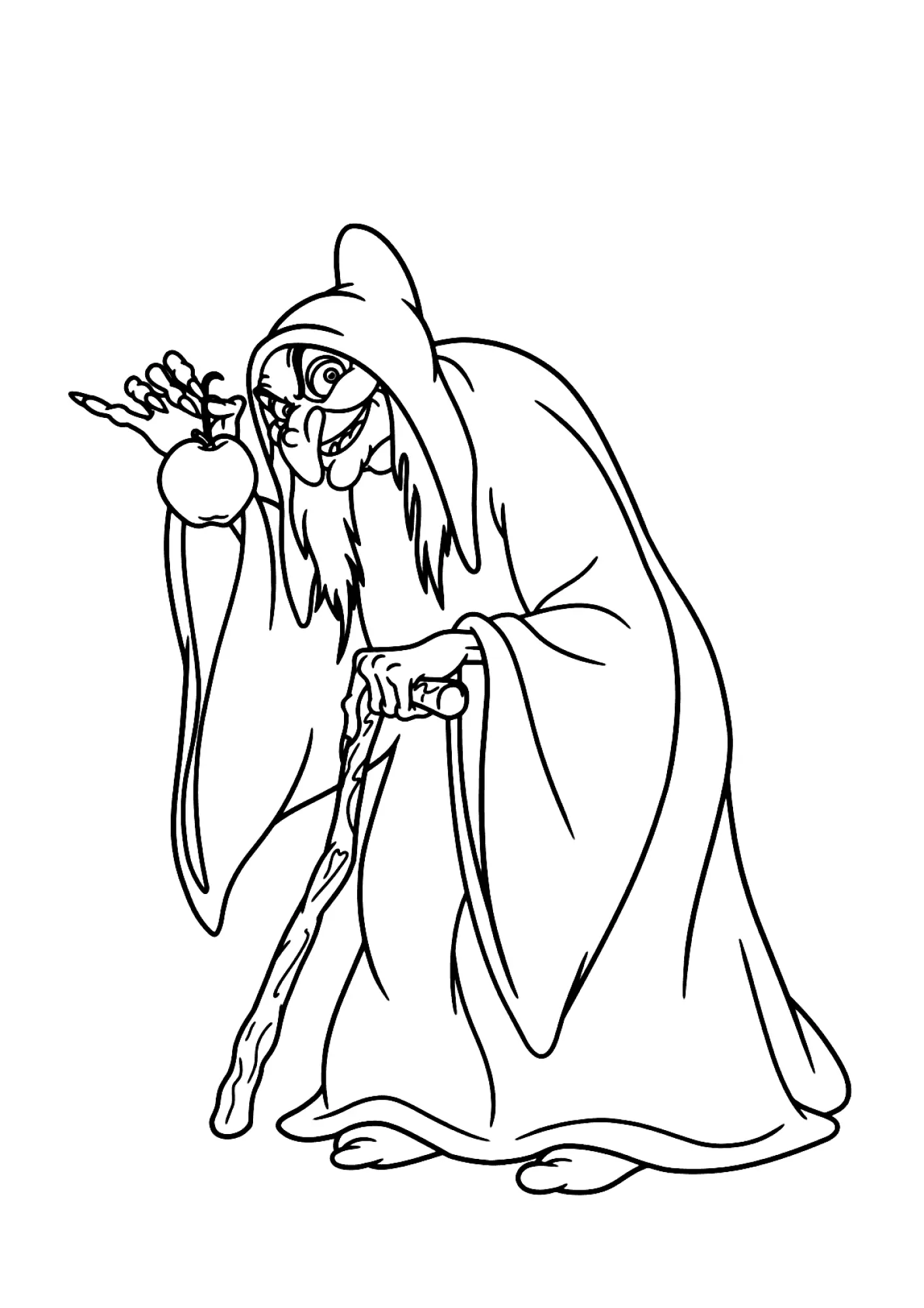 Witch Coloring Pages – 014
