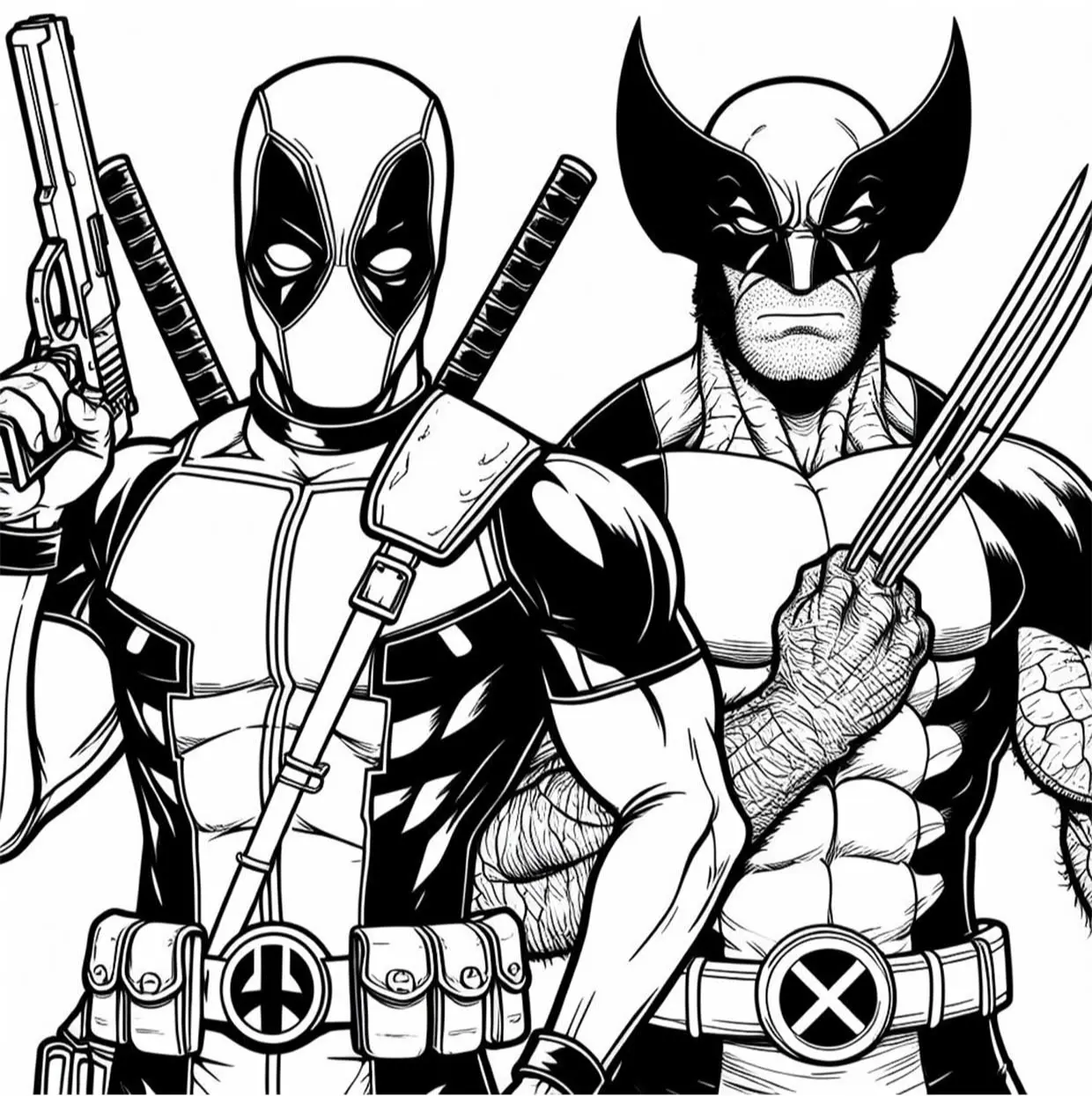 Wolverine Coloring Pages – 007