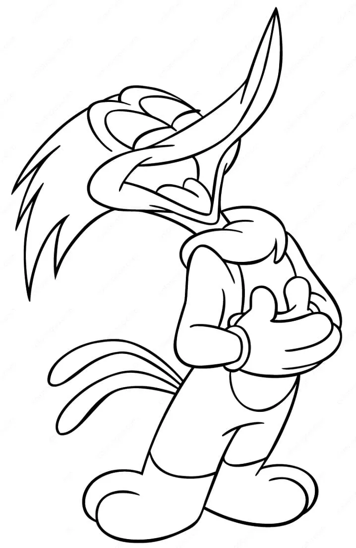 Woodpecker Coloring Pages – 009