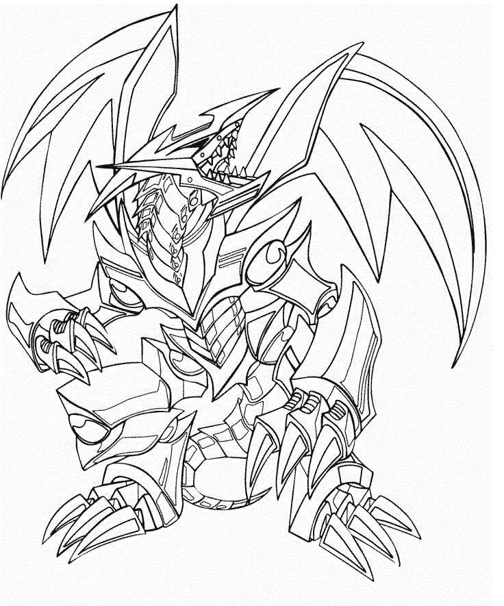 Yu-Gi-Oh Coloring Pages – 008