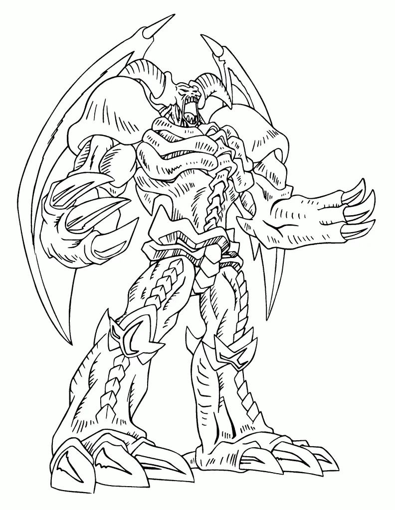 Yu-Gi-Oh Coloring Pages – 011